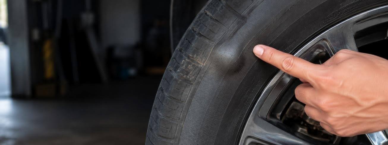 What Are Tyre Bulges (Bubbles)?